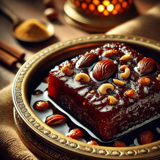 Home-made Samba Gothumai Halwa